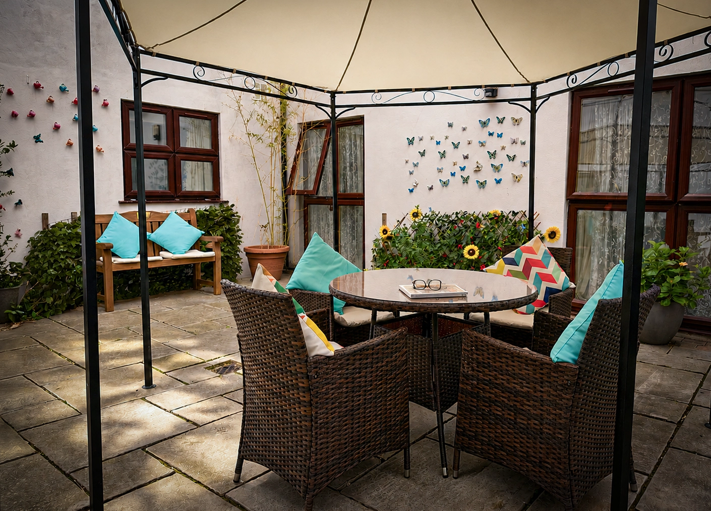 Garden at Ashbrook Nursing Home, 217-219 Chase Cross Road, Romford